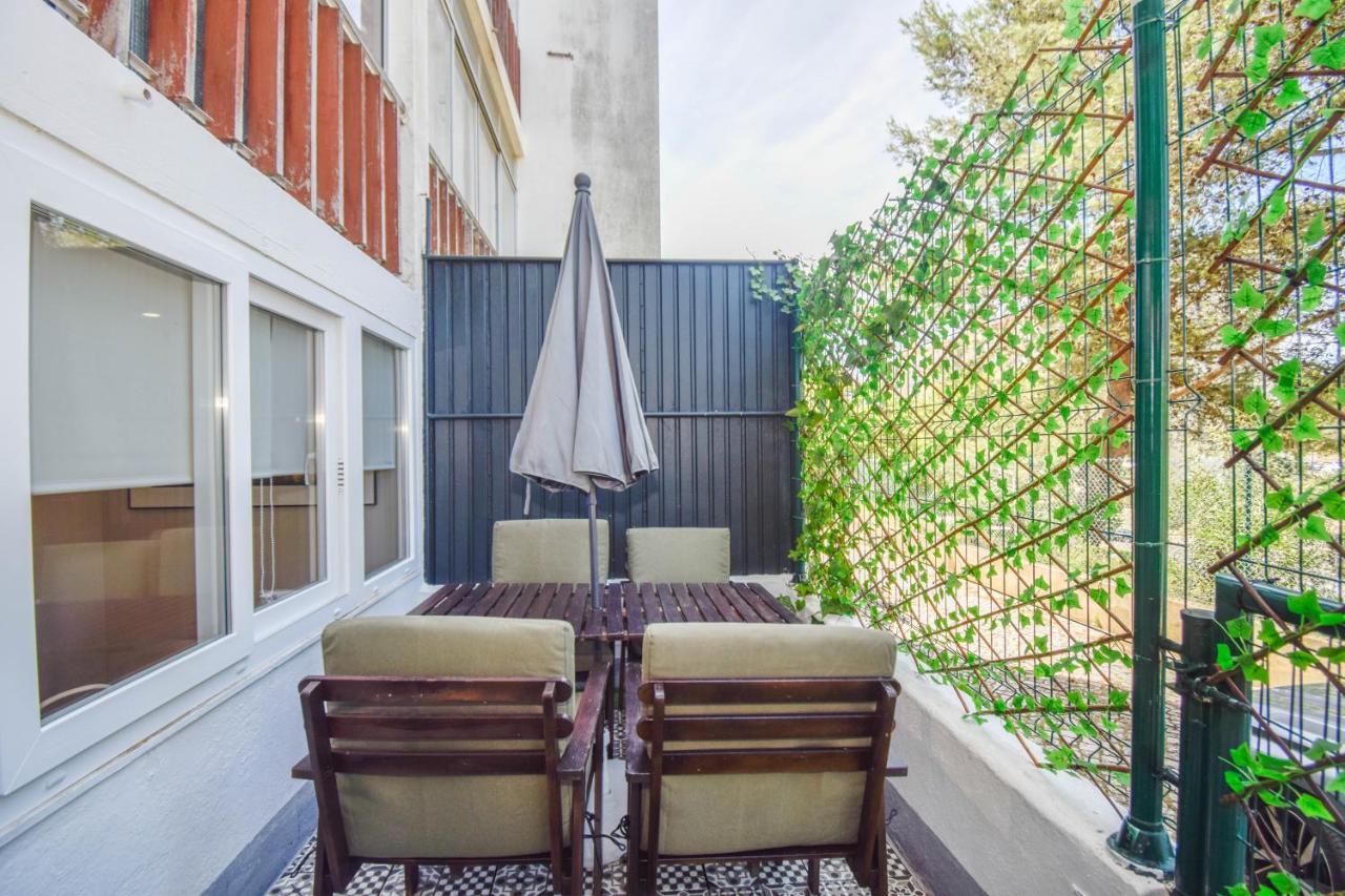Cascais Studio Outdoor Patio Newly Renovated Exterior foto